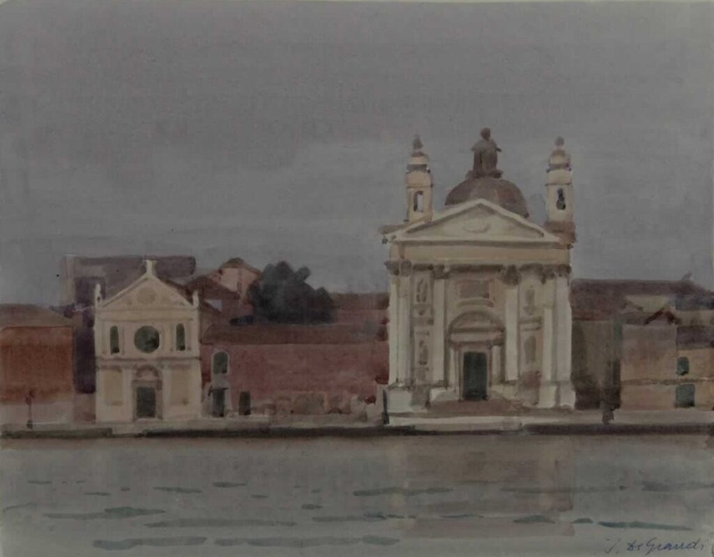 Italo De Grandi : Église des Gesuati aux Zattere