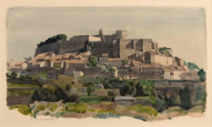 Italo De Grandi : Grignan, premier printemps