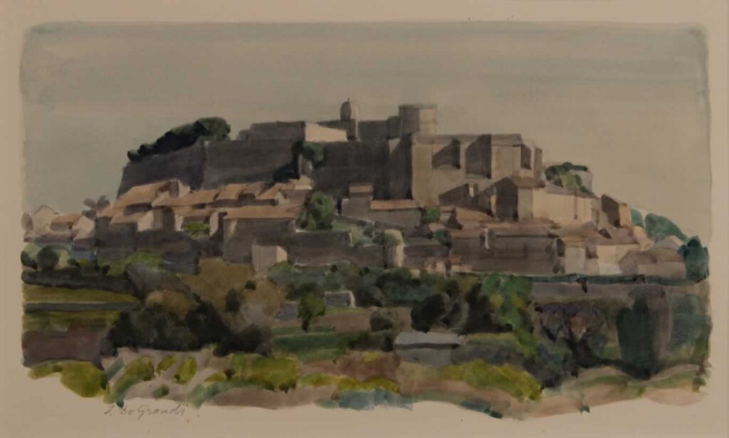 Itlo De Grandi : Grignan,premier printemps