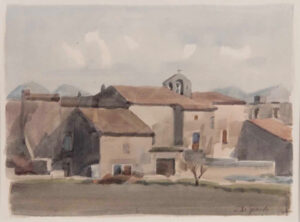 Italo De Grandi : Groupe de maisons à Salles-sous-bois