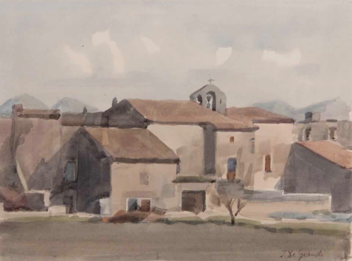 Italo De Grandi : Groupe de maisons à Salles-sous-bois