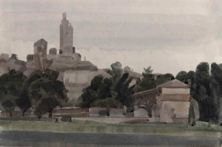 Italo De Grandi : Cahamaret gris