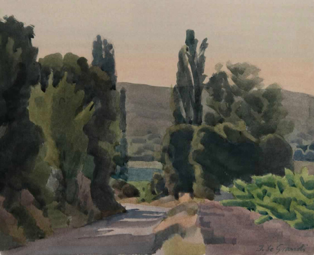 Italo De Grandi : En promenade