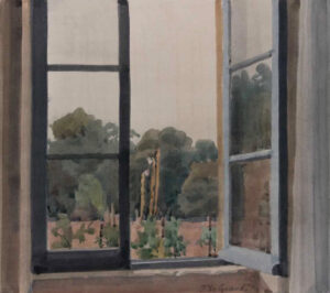 Italo De Grandi : Fenêtre sur jardin
