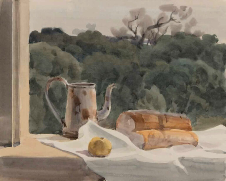 Italo De Grandi : Nature morte aux Blaches