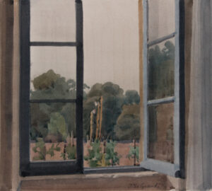 Italo De Grandi : Fenêtre sur jardin