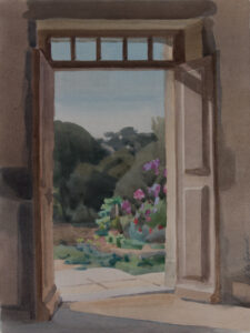 Italo De Grandi : Porte sur le jardin