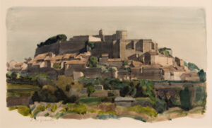 Italo De Grandi : Grignan, premier printemps