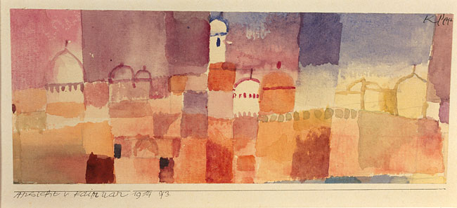 Paul Klee : Kerouan, 1914.