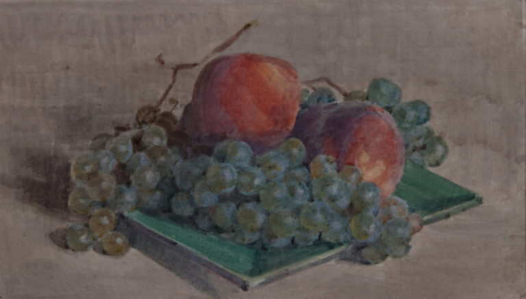 Italo De Grandi : Pêches et raisins