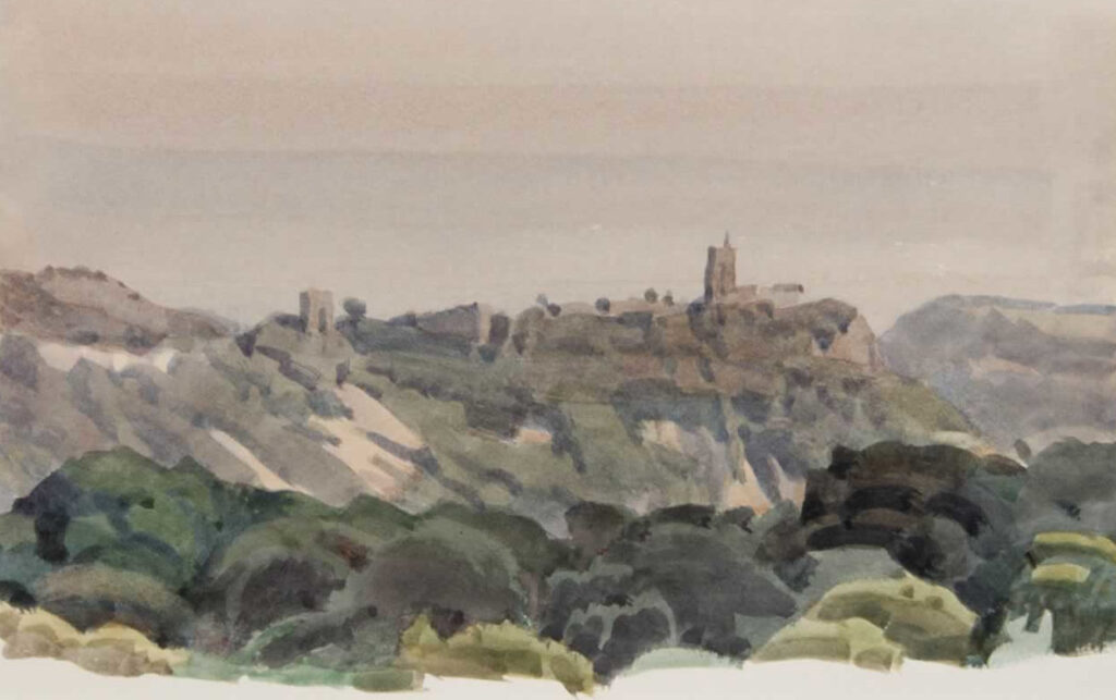Italo De Grandi : Vue sur Clansayes