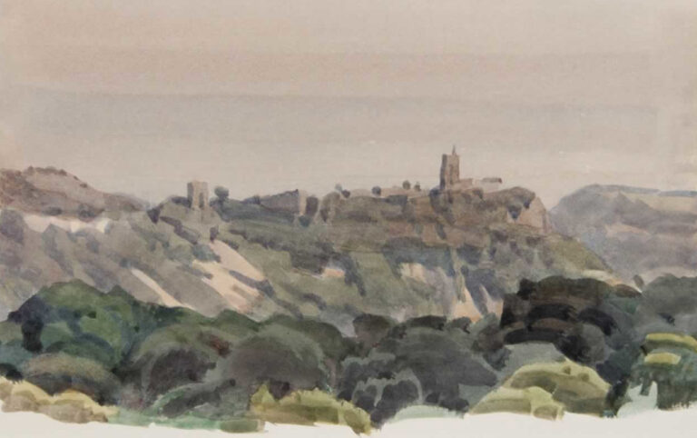 Italo De Grandi : Vue sur Clansayes