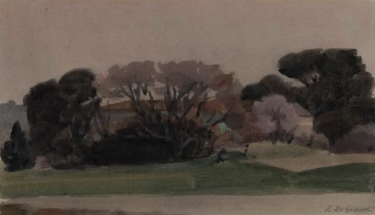 Italo De Grandi : Avant la pluie