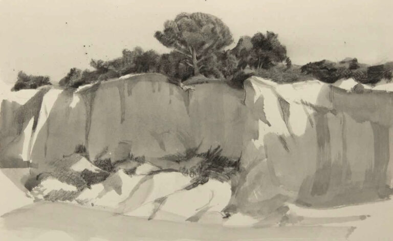 Italo De Grandi : Carrière de sable clair