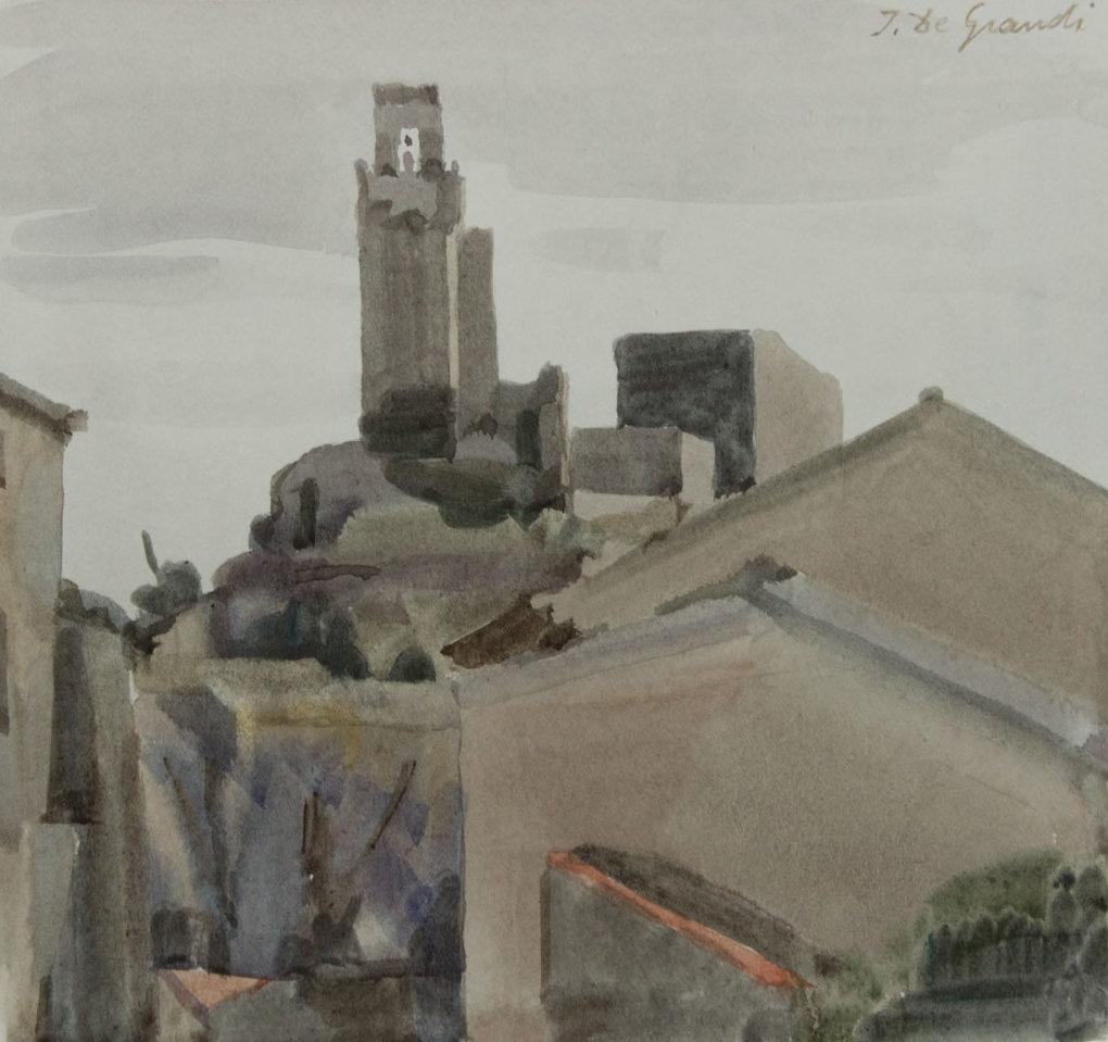 Italo De Grandi : La Tour de Chamaret