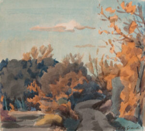 Italo De Grandi : Chemins d'automne