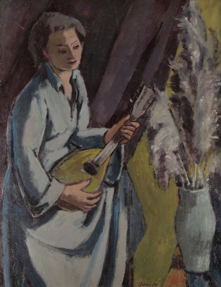 Janebé : La mandoliniste