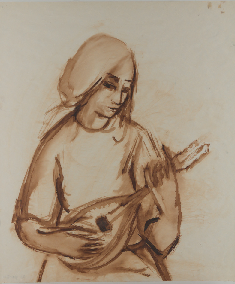 Janebé : Femme à la mandoline