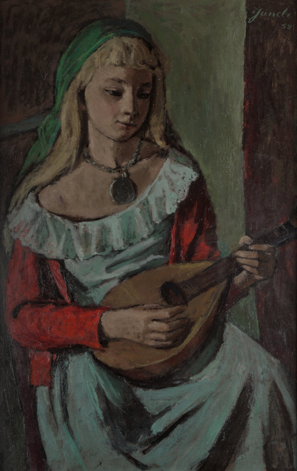 Janebé : Marianne à la mandoline