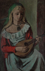 Janebé : Marianne à la mandoline