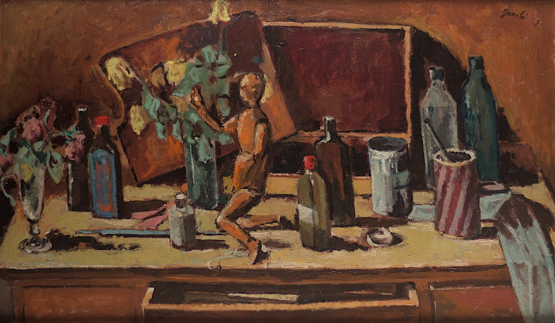 Janebé : Coin d'atelier