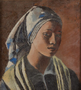 Janebé : Portrait au foulard