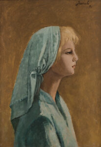 Janebé : Christine de profile