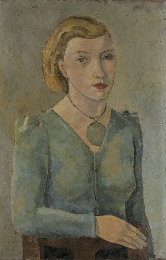Janebé : La femme en bleu