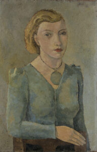 Janebé : La femme en bleu